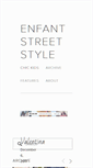 Mobile Screenshot of enfantstreetstyle.com